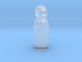 00 scale snowman in Accura 60: 1:76 - OO