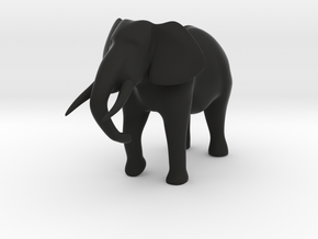 Elephant in Black Natural TPE (SLS)