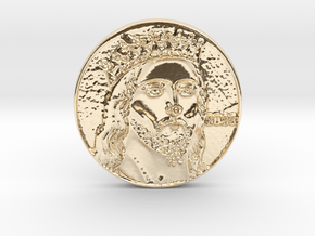 LORD YESHUA WARNS ALL CRYPTO IS A SCAM! SMALL in 14K Yellow Gold