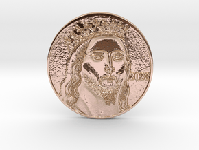 LORD YESHUA WARNS ALL CRYPTO IS A SCAM! LARGE in 9K Rose Gold 