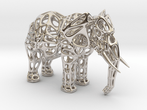 Elephant spirit in Platinum