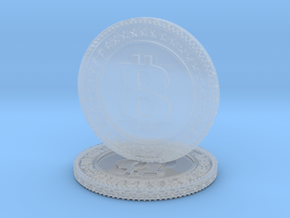 Sculpture bitcoin in Accura 60