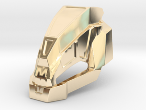 52261 Ultimate Dume (Mask of Power) for Bionicle in 14K Yellow Gold