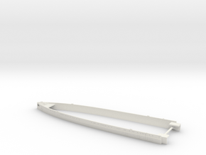 1/600 Tosa Class Stern in White Natural Versatile Plastic