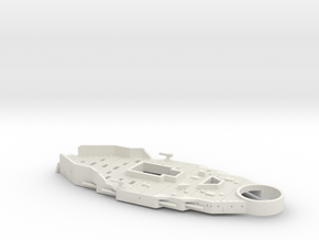 1/600 Tosa Class Superstructure in White Natural Versatile Plastic