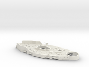 1/700 Tosa Class Superstructure in White Natural Versatile Plastic