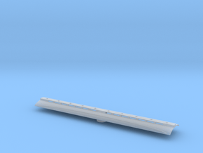 3mm Scale Clerestory Coach Roof in Smooth Fine Detail Plastic