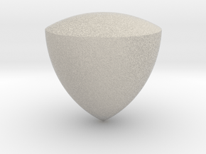 Reuleaux Triangle Spheroform in Natural Sandstone