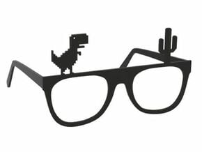 Glasses in Black Natural Versatile Plastic