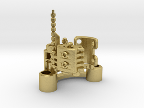 Graflex GMM Chassis - Part07 - Crystal Chamber in Natural Brass