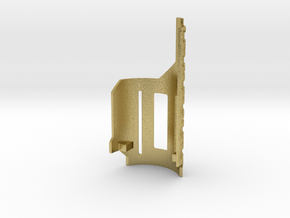 Graflex GMM Chassis - Part17 Style 3 - Gen Shield in Natural Brass