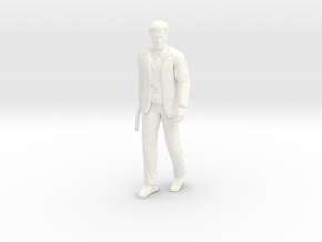 Clint Eastwood - Dirty Harry - Walking - 1.18 in White Processed Versatile Plastic