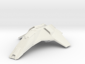 Valkyrie Class Fighter 1/72 in White Natural Versatile Plastic