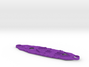 1/600 Kii Class Superstructure in Purple Smooth Versatile Plastic