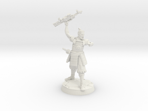 Lasrifle Ashigaru in White Natural Versatile Plastic