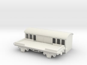 HO/OO RWS Works Unit Coach v2 Chain in White Natural Versatile Plastic