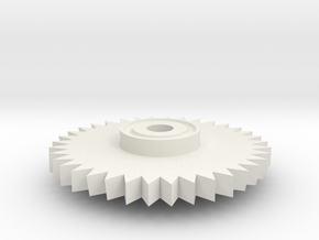 D8440 Second Gear - UNTESTED in White Natural Versatile Plastic