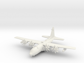 Lockheed MC-130J Commando II in White Natural Versatile Plastic: 1:500