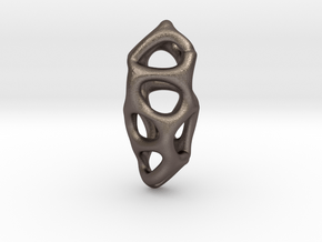Voronoi in Polished Bronzed-Silver Steel