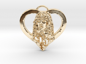 Carly Rae Jepsen Love Pendant in 14k Gold Plated Brass
