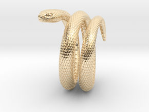 Snake Ring_R01 in Vermeil: 8 / 56.75