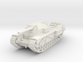 Churchill 3 in Gun Carrier 1/100 in White Natural Versatile Plastic