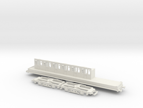 HO/OO NEW Maunsell Brake Chassis Bachmann S2 in White Natural Versatile Plastic