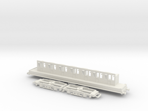HO/OO NEW Maunsell Composite Chassis Bachmann S2 in White Natural Versatile Plastic