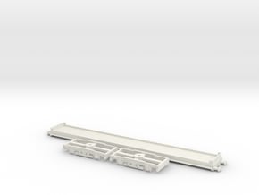 HO/OO NEW Maunsell Generic Chassis Chain S2 v2 in White Natural Versatile Plastic