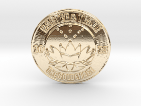 BARTER & TRADE - THE GOLDEN AGE - COIN in 9K Yellow Gold 