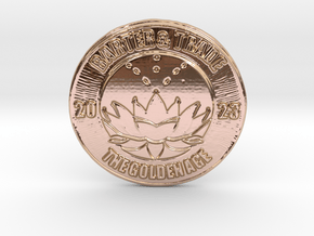 BARTER & TRADE - THE GOLDEN AGE - COIN in 9K Rose Gold 