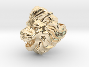 Bague Lion's Pride in 14k Gold Plated Brass: 5 / 49