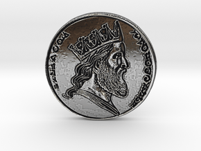 Lord Yeshua Says DEATH TO CRYPTO 2 in Antique Silver