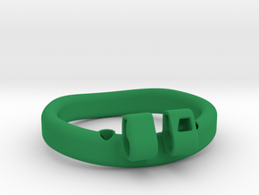 TEST RING 50mm in Green Smooth Versatile Plastic