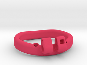 TEST RING 50mm in Pink Smooth Versatile Plastic