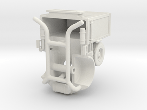 1/64 Pierce Dallas HazMat Rear Tractor Section in White Natural Versatile Plastic