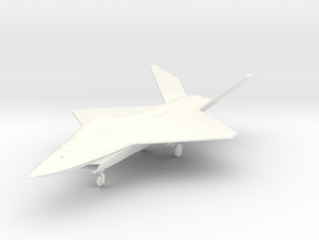 Northrop MRF-54E JAST/JSF (w/Landing Gear) in White Smooth Versatile Plastic: 1:80