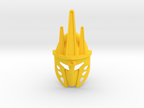 The Mask of Clairvoyance in Yellow Smooth Versatile Plastic