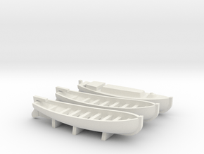 1/144 RN Giulio Cesare Boats in White Natural Versatile Plastic