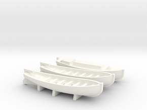 1/144 RN Giulio Cesare Boats in White Smooth Versatile Plastic