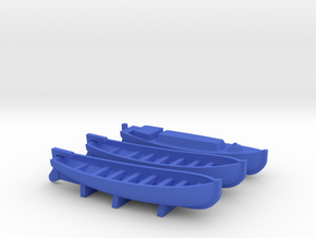 1/144 RN Giulio Cesare Boats in Blue Smooth Versatile Plastic