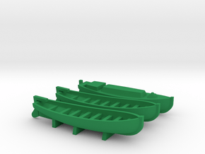 1/144 RN Giulio Cesare Boats in Green Smooth Versatile Plastic