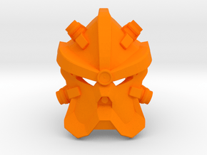 G2 Mask of Electricity (Voriki) in Orange Smooth Versatile Plastic