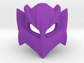 Mask of Distortion in Purple Smooth Versatile Plastic
