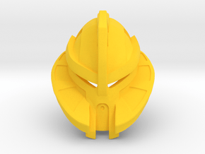 Great Huran, Mask of Weather Control in Yellow Smooth Versatile Plastic
