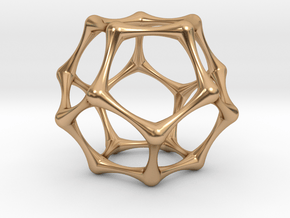 DODECAHEDRON in Polished Bronze