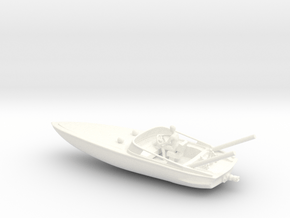 James Bond Live and Let Die Billy Bob Boat in White Processed Versatile Plastic