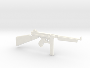 Captain Action - Sgt Fury - Rifle in White Processed Versatile Plastic