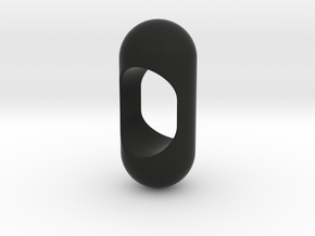 starseed ring in Black Smooth Versatile Plastic: 10 / 61.5