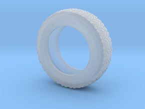 1/12 70's gravel rally tyre in Smooth Fine Detail Plastic